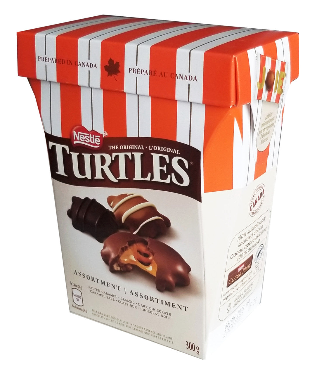Nestle the Original Turtles Assortment, 300g/10.5 oz., Box {Imported from Canada}